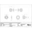 Beehive Interior Mortise Knob Set-111909969