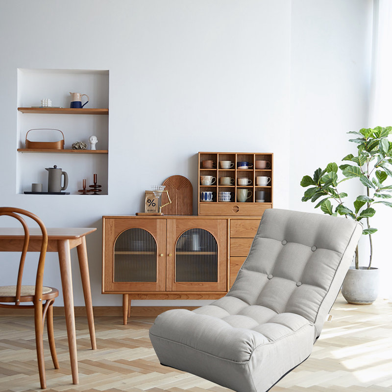 Chaise longue rembourrée Breunna