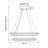 Modern Interlocking Geometric Tiered Integrated LED Chandelier-141940327-141940328