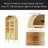 Modern Arched Cabinet With Glass Doors,72" Tall Auto Sensor Light Farmhouse Arch Storage Cabinet With Height Adjustable Shelf And 2 Drawers Display Bookshelf-873812646