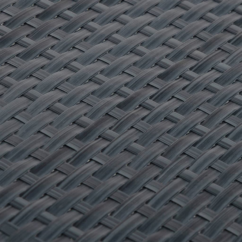 Catrenia Polyethylene Balcony Privacy Screen, 500cm W x 90cm D, Anthracite
