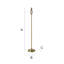 Axelrod 129cm Traditional Floor Lamp-36154434