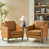 Camel Faux Leather