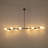10-Lights  Adjustable Modern Linear Branch Chandelier-123162534
