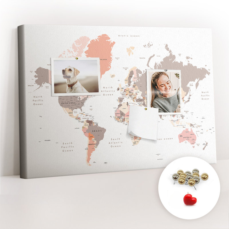 Makailynn Cork Corkboard / Bulletin Board
