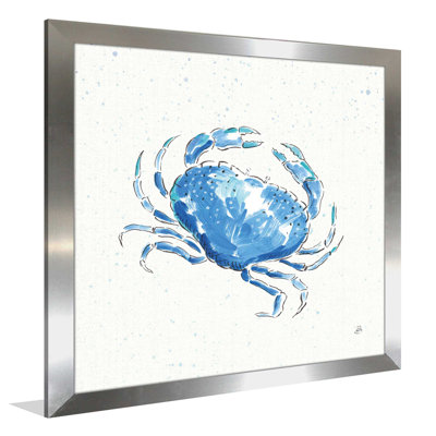 « maritime x », reproduction de peinture à l’aquarelle sur toile encadrée