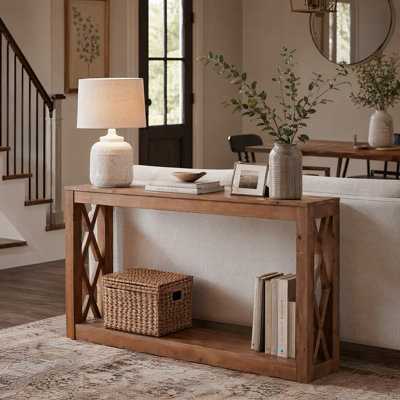 160.02cm Solid Wood Console Table
