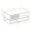 Rishi Sled Coffee Table with Storage-1723720778