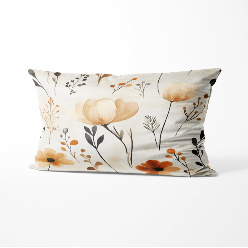 Coussin décoratif bohème Boho, H 12 po x l 20 po