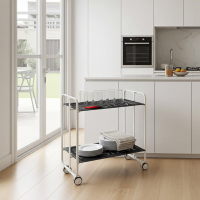 Ambrea Steel Bar Cart