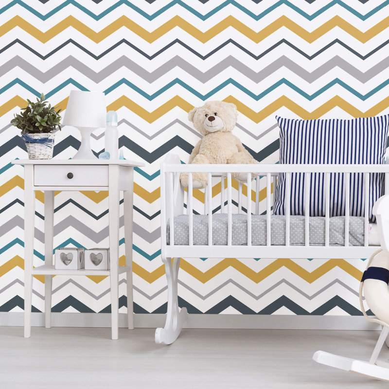 Panneau de papier peint amovible Kemble, 	 10.5' L x 2' W