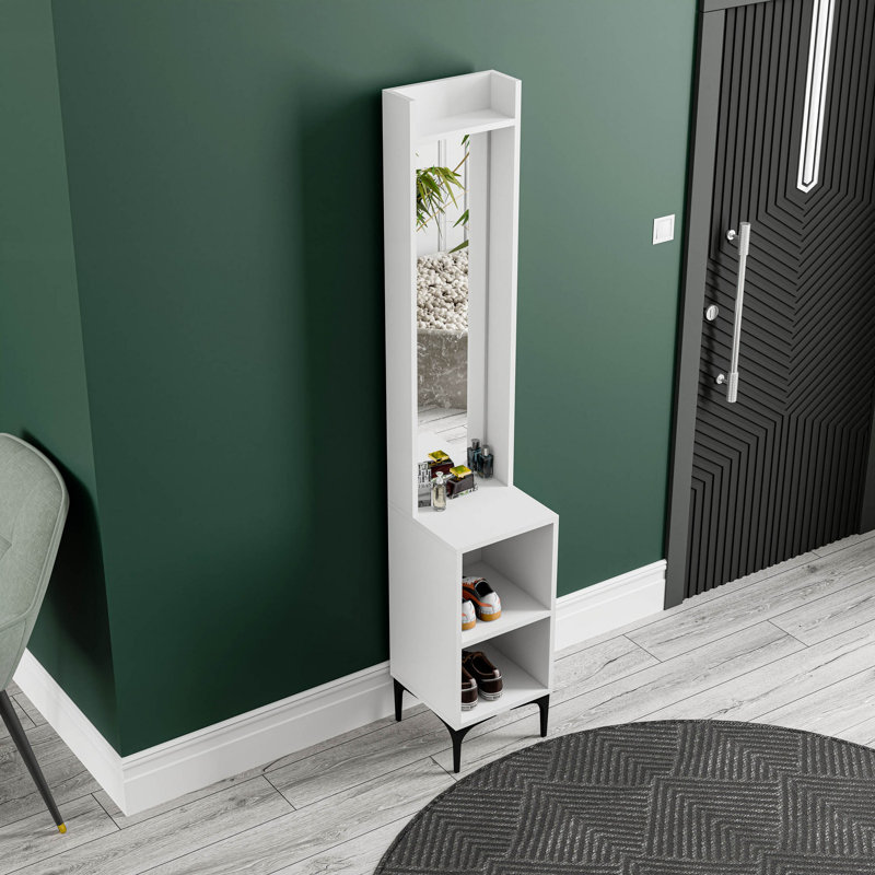 Kaleva Hall Tree 70cm Wide, White