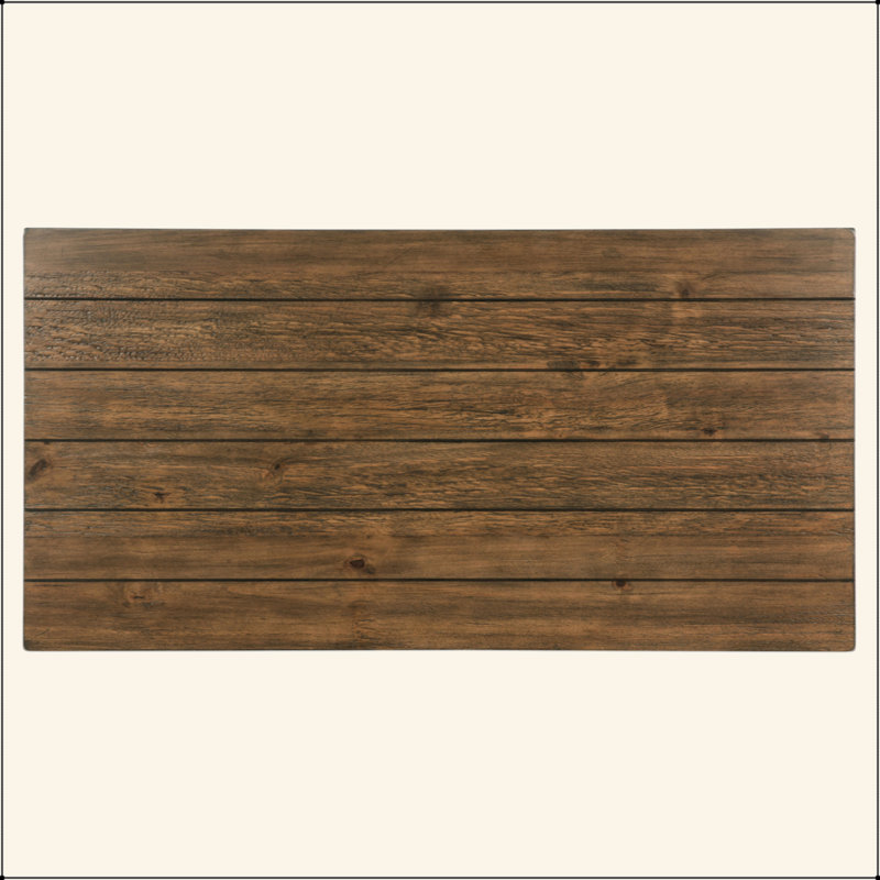 Table basse en bois avec tablette