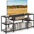 TV Stand for TVs up to 65" with Open Storage Shelves-2016348690