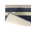 Striped Area Rug in Blue/Ivory/Gray-76019436
