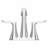 Weller Centerset Bathroom Faucet with Drain Assembly-93559643