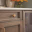 Poignée d'armoire champagne Blackrock 1-5 / 16 pouces (33mm) de diamètre-109272200-26340507