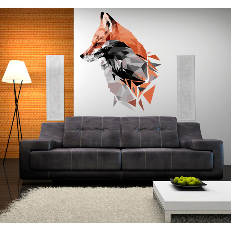 Animals Wall Decal, 46" H x 55" W