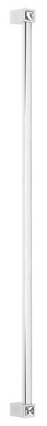 Contemporary Appliance Pull, Polished Chrome