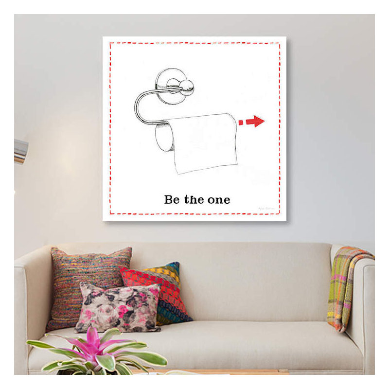 « home improvement iv », impression sur toile, H 12 po x l 12 po x P 0,75 po