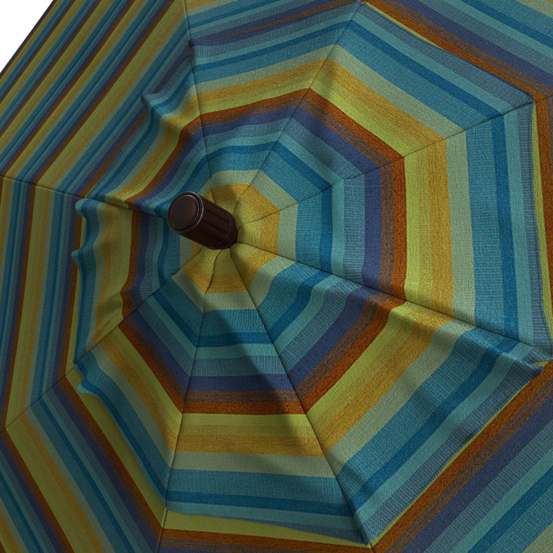 Parasol de marché 7 pi 6 po Prestwick, Sunbrella® lagon Astoria