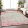 Premium Machine Washable Prisco Pink Rug