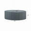 Repose-pieds 48 po, grand repose-pieds en tissu polyester pour salon-1006180244