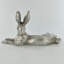 Davidsville Bluebell Hare Harriet Glen Silver Sculpture