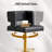 Adjustable Height Bar Stool Faux Leather Upholstered Bar Stool-1038744567