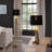 Gauti 64.5'' Matte Gold Task Floor Lamp