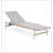 Hargrove Outdoor Patio Aluminum Chaise Lounge