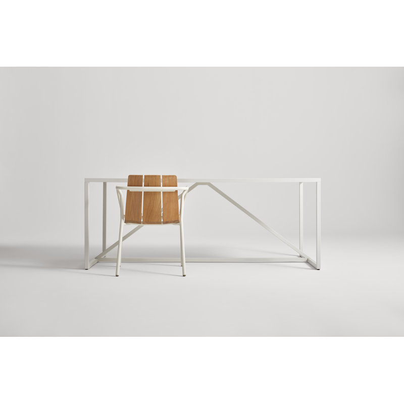 Offline Outdoor Dining Armchair, White