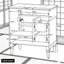 Meuble-lavabo moderne avec lavabo en céramique, tiroir rabattable et tablette réglable-871576419
