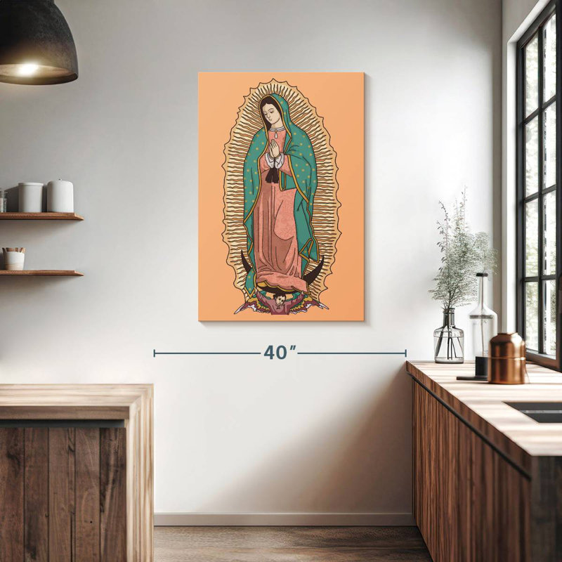 Adella Notre-Dame de Guadalupe, H 39 po x l 26 po