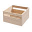 iDesign Renewable Wood Collection in Paulownia Wood Storage Bin with Handles-61047858