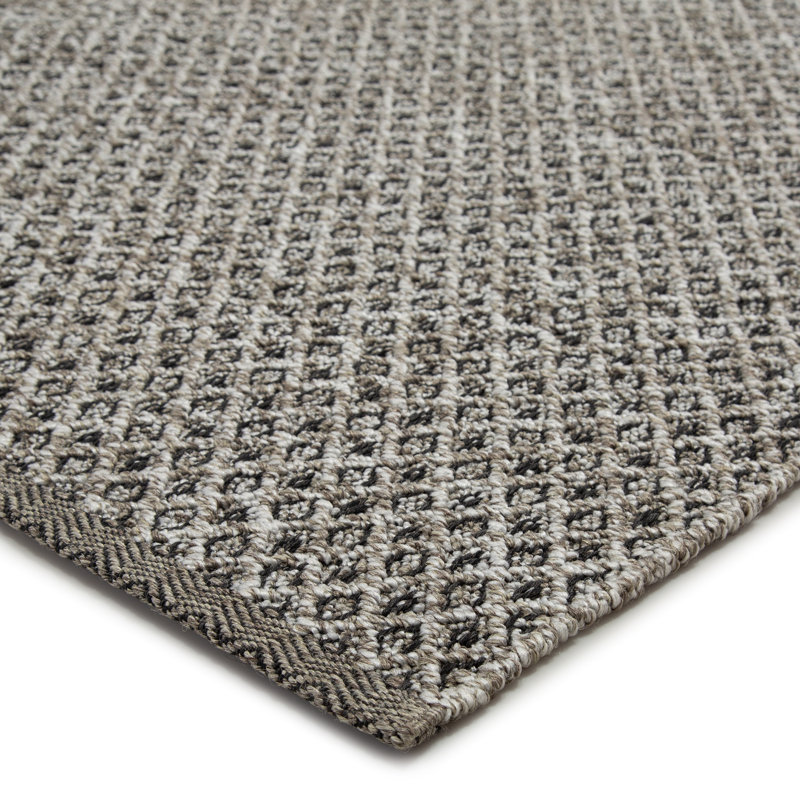 Tapis intérieur / extérieur en pierre ponce Fontenot, Rectangle 9 pi x 12 pi