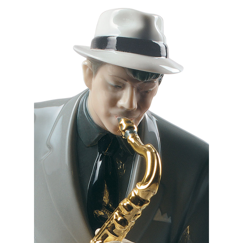 Figurine Jazz Saxophonist