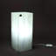 Lampe onyx à filament givré