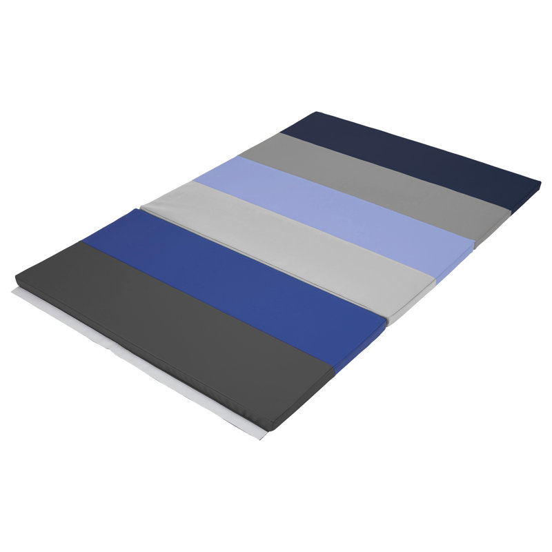 Tapis de jeu SoftScape, H 1,5 po x l 48 po x P 72 po, Bleu marine / bleu poudre