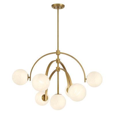 Marias 7-Light Chandelier in Brass