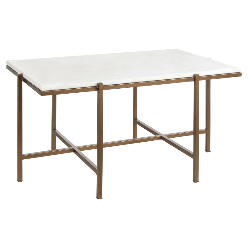 William 6 Legs Coffee Table, Bronzed Bass