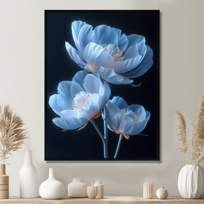 Rodden - pivoines, art mural