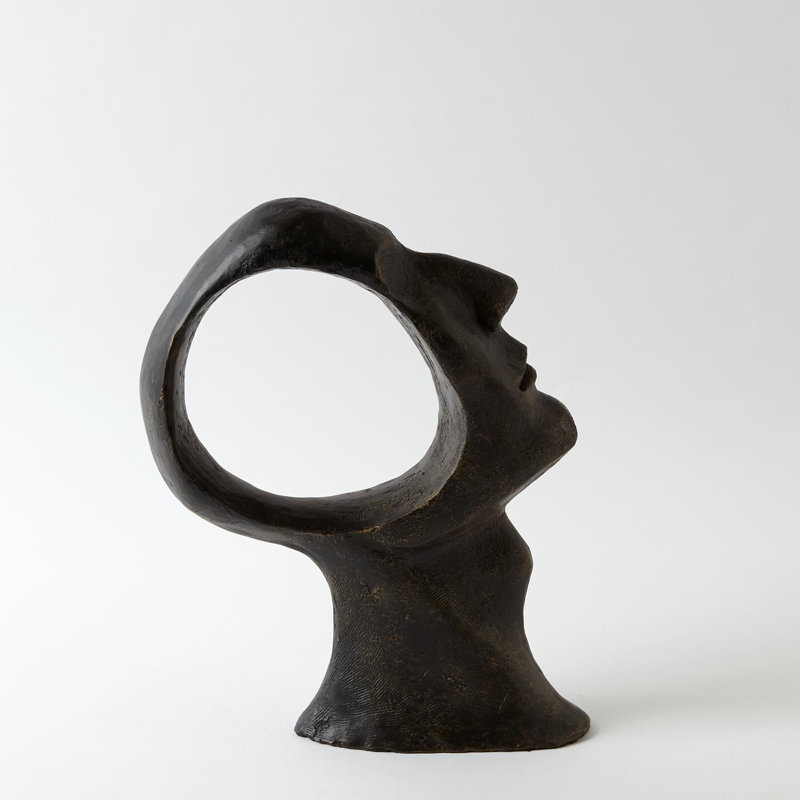 Hollow Head Woman, 18.25" H x 13" W x 6" D