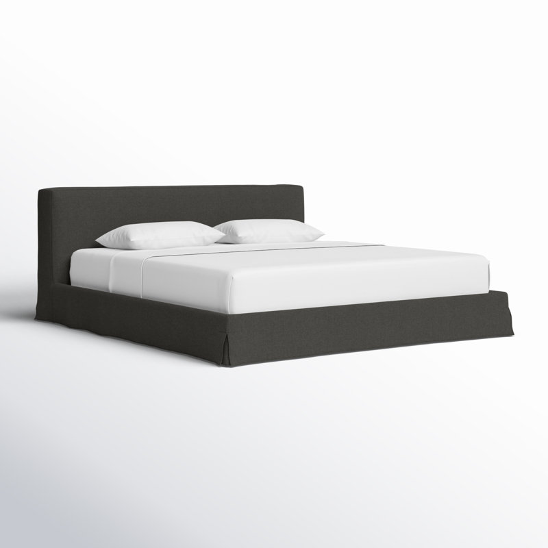 Aidan Upholstered Bed, King, Brussels Natural