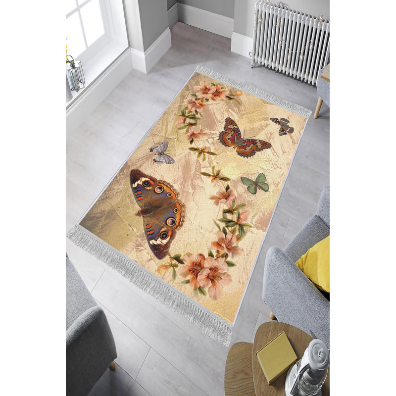 Luxurious Hall Carpet, 100% Velvet Fabric, 2.6 x 9.8 ft | Antibacterial & Non-Slip | 0.4 in Pile Height, Machine Washable | Durable Woven Design with 3D Digital Printing | Perfect for Home Entryways & Living Rooms