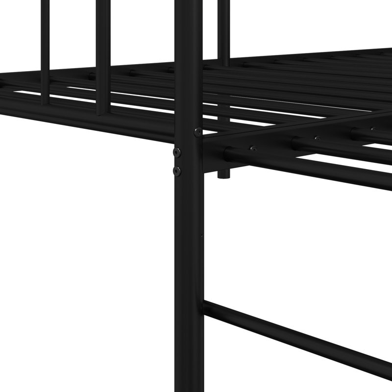 Daybed Frame Steel, 100 x 200cm, Black