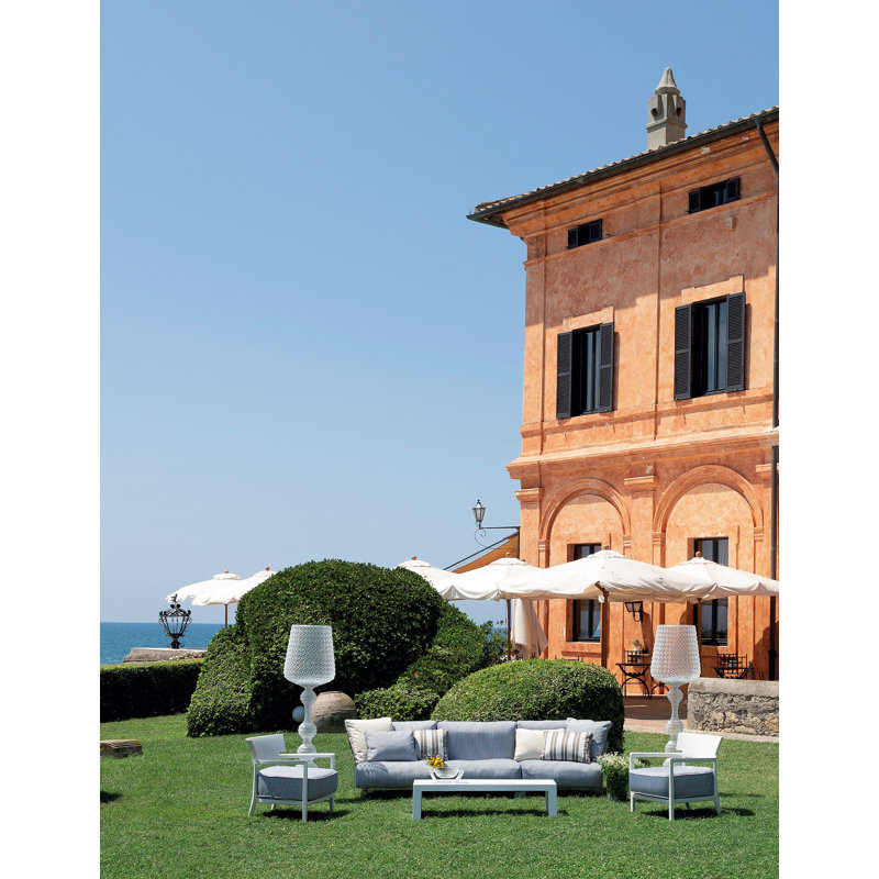 Pop Outdoor Seat Cushion, Beige
