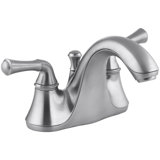 Forte Centerset Bathroom Faucet with Drain Assembly