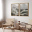 Cresting Waves Dynamic Seascapes in Monocha Nature Wilderness Illustration Rustic Decor-101751929-101751927