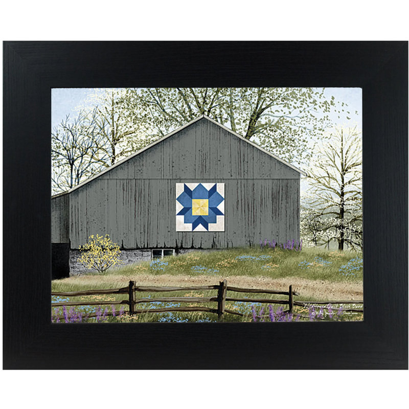 «Wildflower Quilt Block Block», art encadré Billy Jacobs